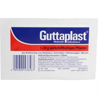 GUTTAPLAST 6x9 cm, 1 stk GUTTAPLAST 6x9 cm, 1 stk