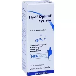 HYA-OPHTAL system øyedråper, 10 ml