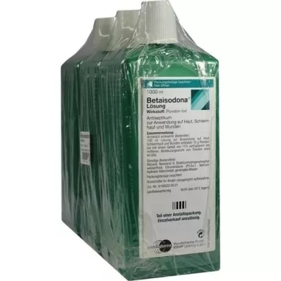 BETAISODONA Løsning, 3X1000 ml