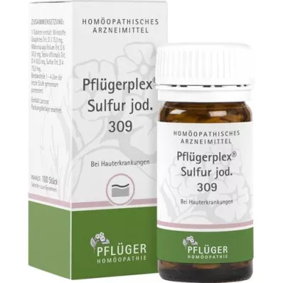 PFLÜGERPLEX Svoveljod 309 tabletter, 100 stk PFLÜGERPLEX Svoveljod 309 tabletter, 100 stk