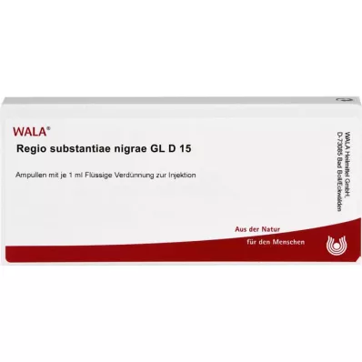 REGIO substantiae nigrae GL D 15 ampuller, 10X1 ml REGIO substantiae nigrae GL D 15 ampuller, 10X1 ml