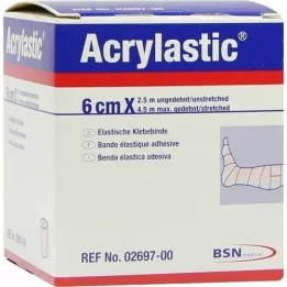 ACRYLASTIC 6 cmx2,5 m bandasjer, 1 stk