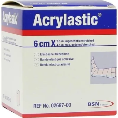 ACRYLASTIC 6 cmx2,5 m bandasjer, 1 stk ACRYLASTIC 6 cmx2,5 m bandasjer, 1 stk