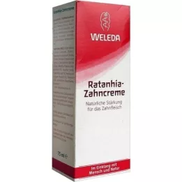 WELEDA Ratanhia tannkrem, 75 ml