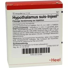 HYPOTHALAMUS suis Injeel ampuller, 10 stk