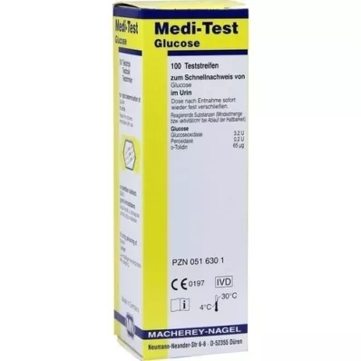 MEDI-TEST Glukoseteststrimler, 100 stk