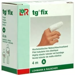 TG fiksnettbandasje A 4 m hvit, 1 stk