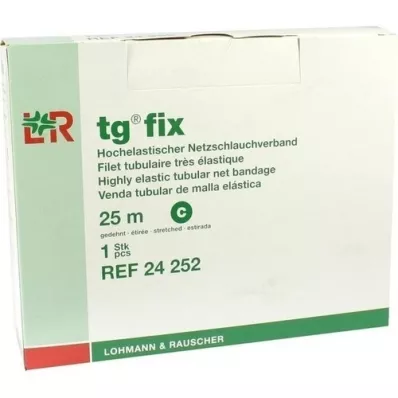 TG fiksnettbandasje C 25 m hvit, 1 stk