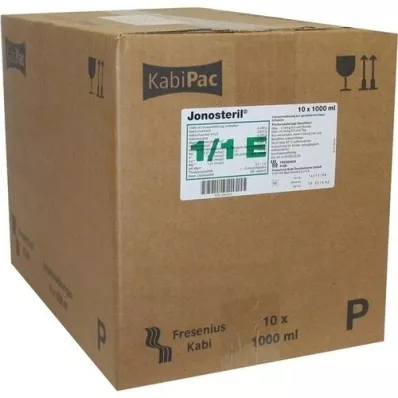 JONOSTERIL Infusjonsløsning av plast, 10X1000 ml JONOSTERIL Infusjonsløsning av plast, 10X1000 ml