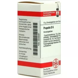 PROPOLIS D 6 kuler, 10 g