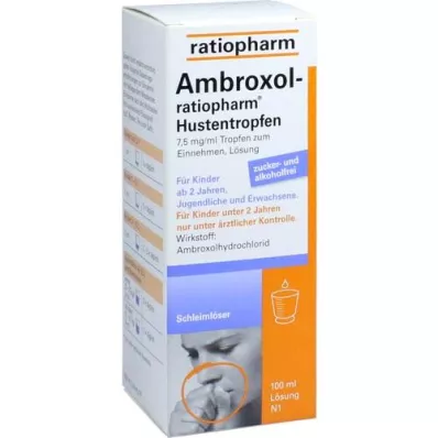 AMBROXOL-ratiopharm hostedråper, 100 ml AMBROXOL-ratiopharm hostedråper, 100 ml