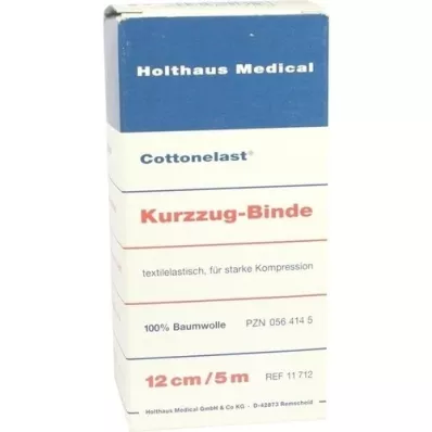 KURZZUGBINDE Bomullslast 12 cmx5 m, 1 stk
