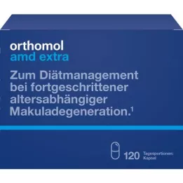 ORTHOMOL AMD ekstra kapsler, 120 stk