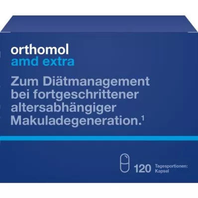 ORTHOMOL AMD ekstra kapsler, 120 stk ORTHOMOL AMD ekstra kapsler, 120 stk
