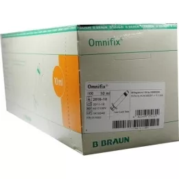 OMNIFIX Solo Spr.10 ml Luer Lock lateksfri, 100X10 ml