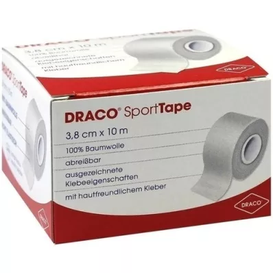 DRACO TAPEVERBAND 3,8 cmx10 m hvit, 1 stk DRACO TAPEVERBAND 3,8 cmx10 m hvit, 1 stk