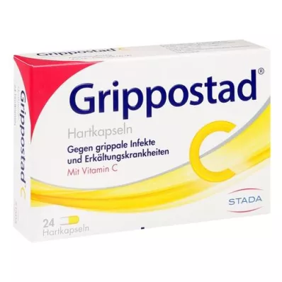 GRIPPOSTAD C harde kapsler, 24 stk