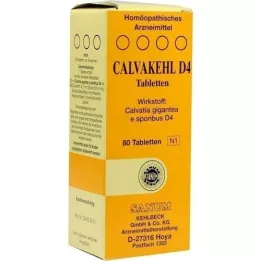 CALVAKEHL D 4 tabletter, 80 stk