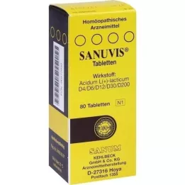 SANUVIS Tabletter, 80 stk