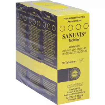 SANUVIS Tabletter, 3X80 stk SANUVIS Tabletter, 3X80 stk