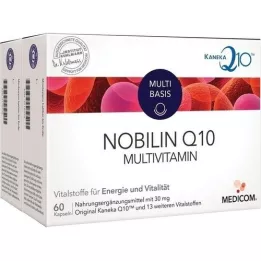 NOBILIN Q10 multivitaminkapsler, 120 stk