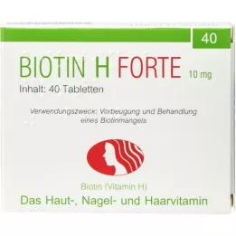 BIOTIN H forte tabletter, 40 stk