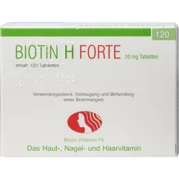 BIOTIN H forte tabletter, 120 stk