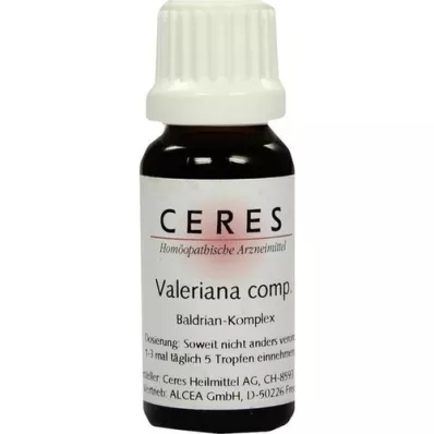 CERES Valeriana komp. dråper, 20 ml CERES Valeriana komp. dråper, 20 ml