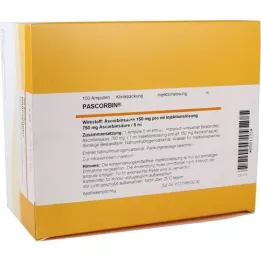 PASCORBIN Injeksjonsvæske, ampuller, 100X5 ml