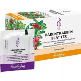 BÄRENTRAUBENBLÄTTER Filterpose, 20X3 g
