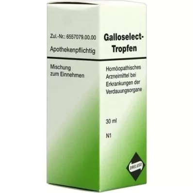 GALLOSELECT Dråper, 30 ml GALLOSELECT Dråper, 30 ml