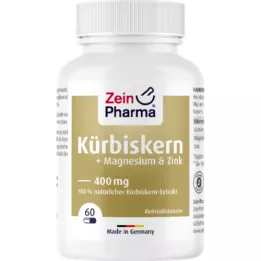 KÜRBISKERN PLUS Sink + magnesium kapsler, 60 stk