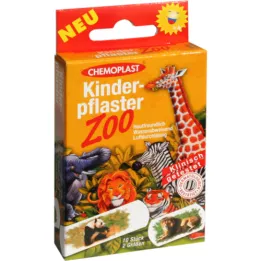 KINDERPFLASTER Zoo 2 størrelser, 10 stk