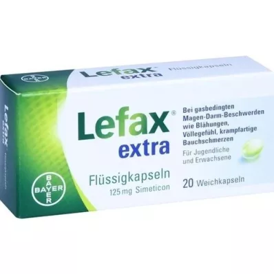 LEFAX ekstra væskekapsler, 20 stk LEFAX ekstra væskekapsler, 20 stk