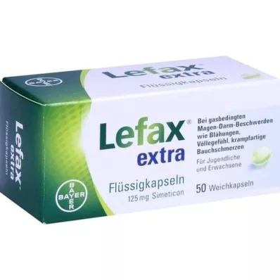LEFAX ekstra væskekapsler, 50 stk LEFAX ekstra væskekapsler, 50 stk