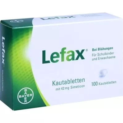 LEFAX Tyggetabletter, 100 stk LEFAX Tyggetabletter, 100 stk