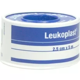 LEUKOPLAST vanntett 2,5 cmx5 m, 1 stk