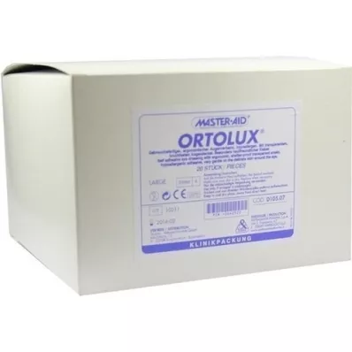 ORTOLUX Klokkeglassbandasje stor, 20 stk
