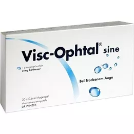 VISC OPHTAL sinus øyegelé, 30X0,6 ml