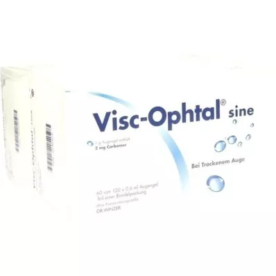VISC OPHTAL sinus øyegelé, 120X0,6 ml VISC OPHTAL sinus øyegelé, 120X0,6 ml