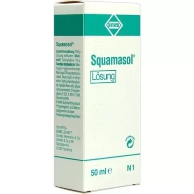 SQUAMASOL Løsning, 50 ml