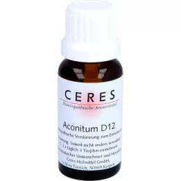 CERES Aconitum D 12 Fortynning, 20 ml