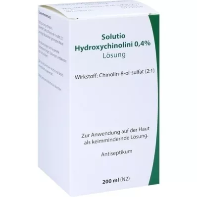 SOLUTIO HYDROKSYKIN.0,4 %, 200 ml SOLUTIO HYDROKSYKIN.0,4 %, 200 ml