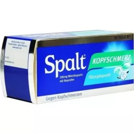 SPALT Hodepine myke kapsler, 50 stk