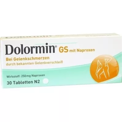 DOLORMIN GS med naproxen-tabletter, 30 stk