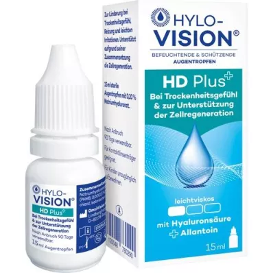 HYLO-VISION HD Pluss øyedråper, 15 ml