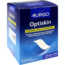 OPTISKIN Gips 53x70 mm, 50 stk