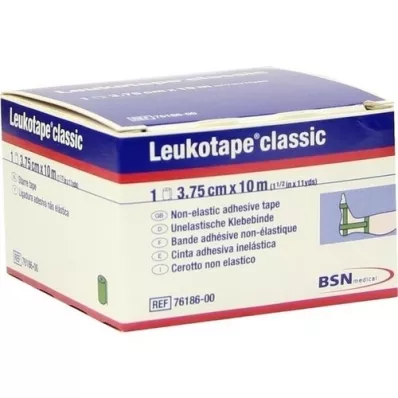 LEUKOTAPE Classic 3,75 cmx10 m grønn, 1 stk