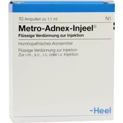 METRO Adnex Injeel ampuller, 10 stk METRO Adnex Injeel ampuller, 10 stk