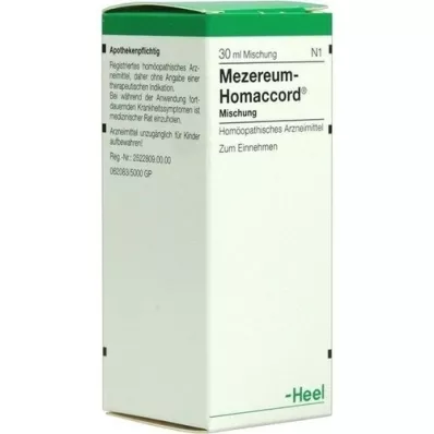 MEZEREUM HOMACCORD Dråper, 30 ml MEZEREUM HOMACCORD Dråper, 30 ml